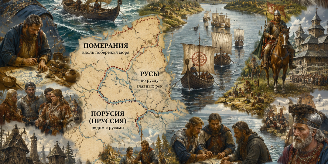 Тайный шифр предков: почему слова «Русь», «Пруссия» и «парус» означают одно и то же
