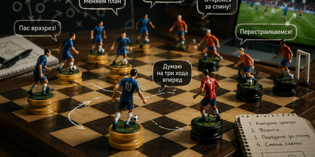 Футбол — это шахматы в движении? Разбор главного спортивного спора на доске и поле