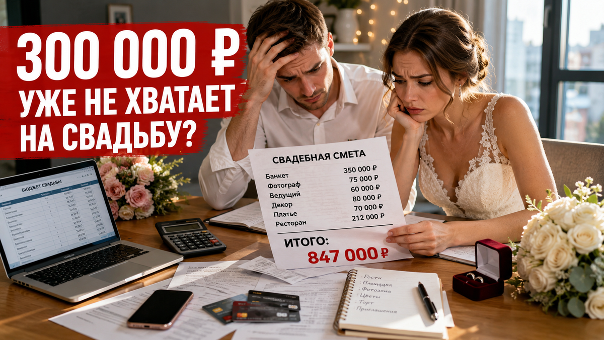 Сколько сегодня стоит свадьба в России: почему большинство пар не готовы потратить больше 300 тысяч рублей