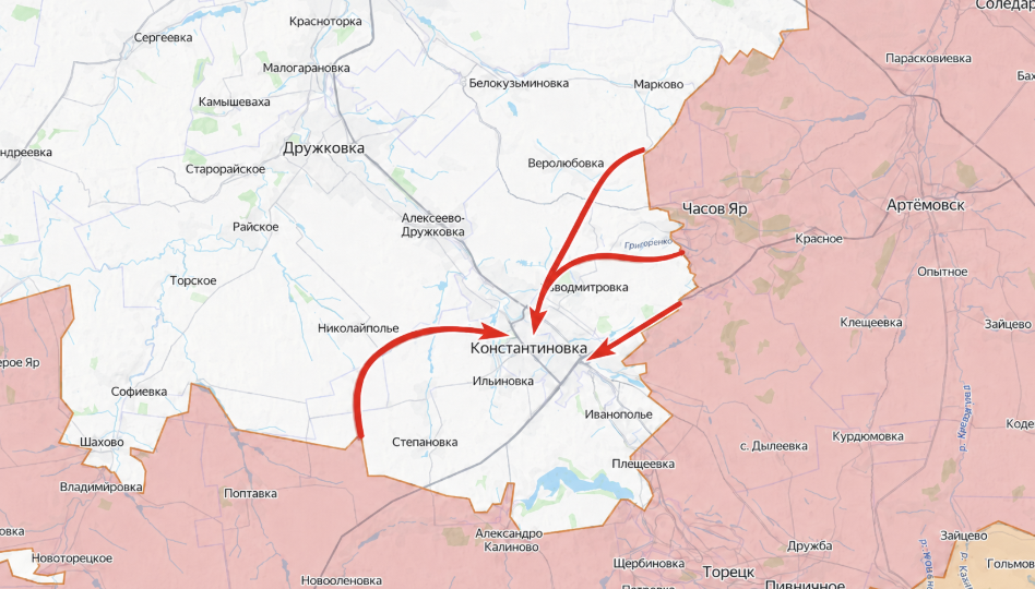 Потеря Константиновки поставила крест на планах Киева