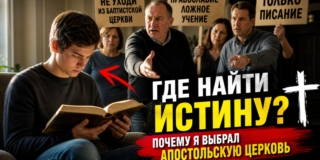 Почему я выбрал Апостольскую Церковь.