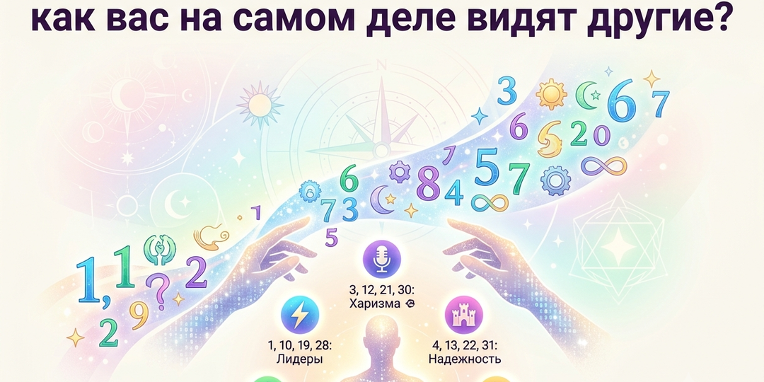 Число характера по дате рождения: как вас на самом деле видят другие?