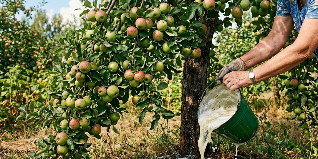 Чем подкормить яблоню в июле начале августа чтобы яблоки были вкусные и хорошо хранились?