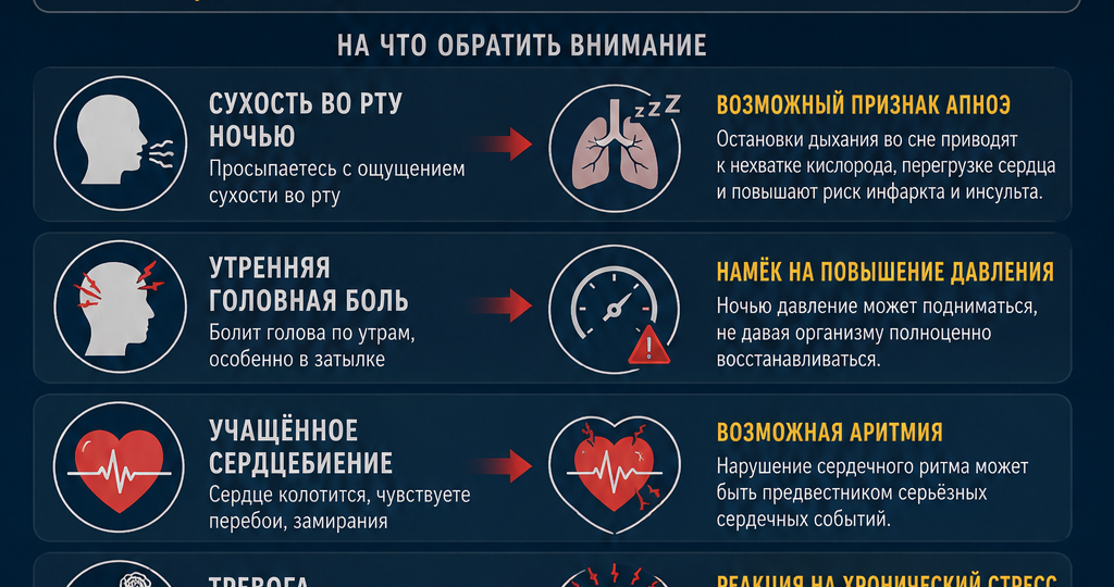 Больше всего инфарктов происходит ночью, во сне. 5 привычек, которые делают сон опасным