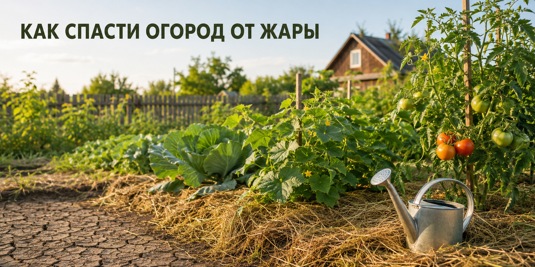 Грядки сохнут, а вода не помогает: как спасти огород в июльскую жару