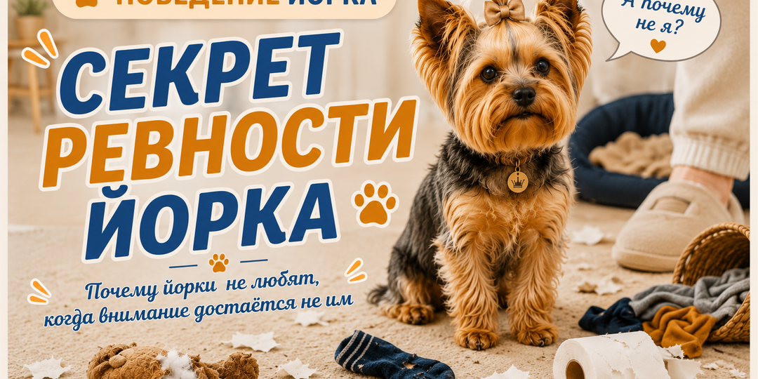 Ревнует ли ваш йорк? Не всё так просто