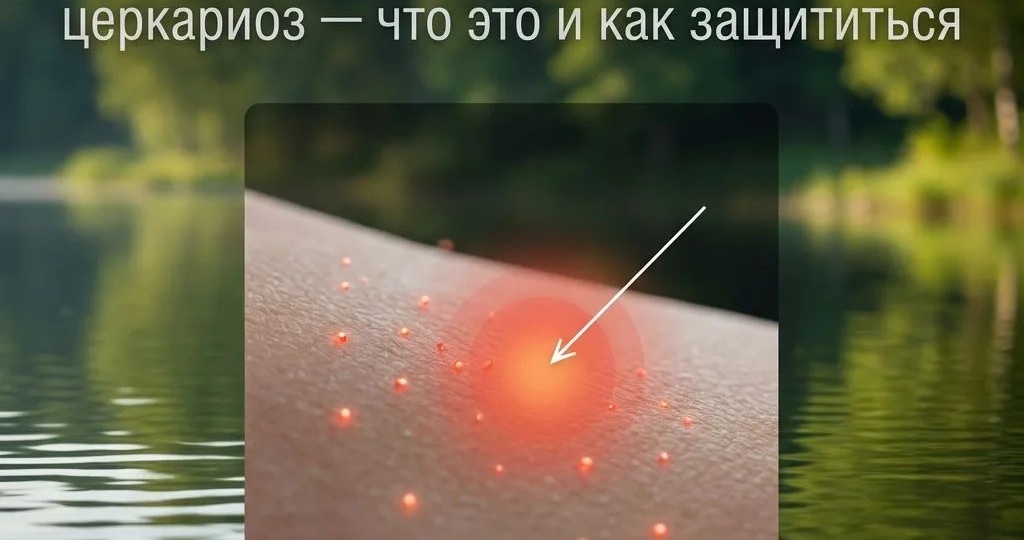 В России "зуд купальщика" добрался уже до 8 регионов !