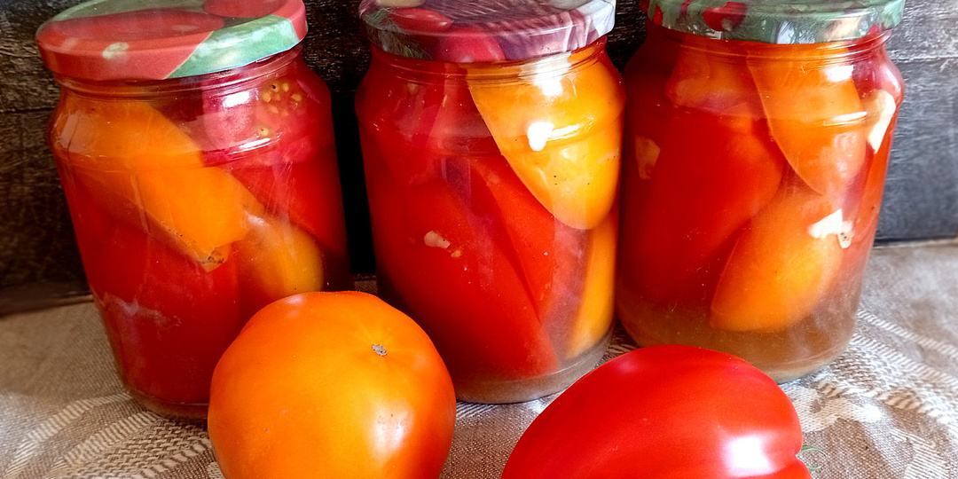 Готовим вкусно со Светланой. Заготовки на зиму – помидоры, маринованные дольками