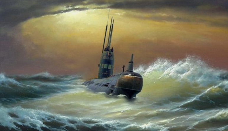 Подводная лодка Б-558 и её команда (79).