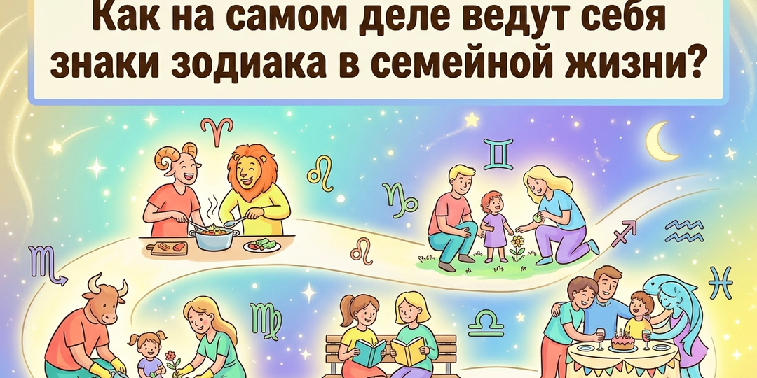 Снимают маски после ЗАГСа: как на самом деле ведут себя знаки зодиака в семейной жизни