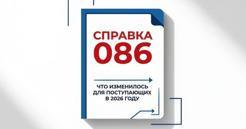 Справка 086/у официально мертва: что изменилось для абитуриентов 2026 года?
