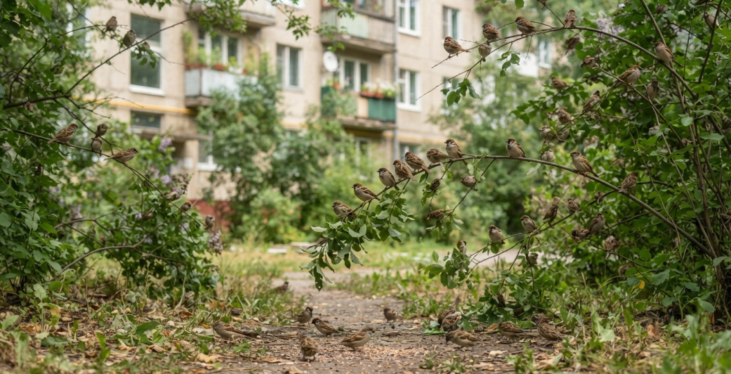 Перепись воробьев в России: чего мы о них не знали?