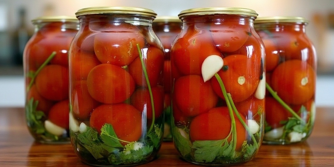 Маринованные помидоры с пряным ароматом: рецепт, который хочется повторять каждый год