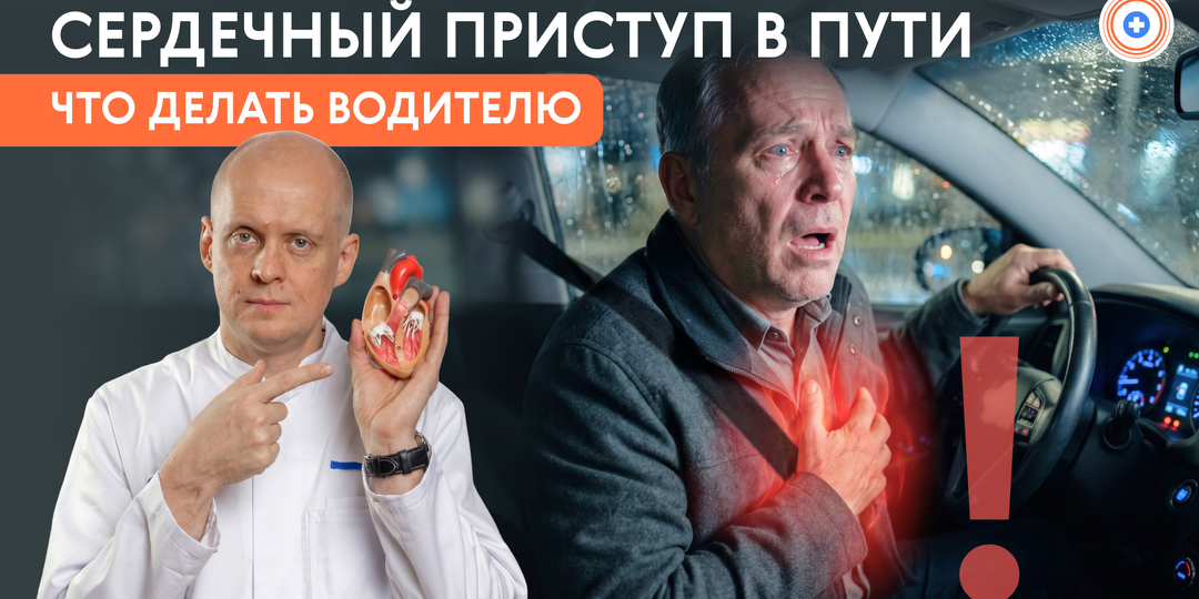 Сердечный приступ в пути: что делать водителю, если «прихватило» на трассе