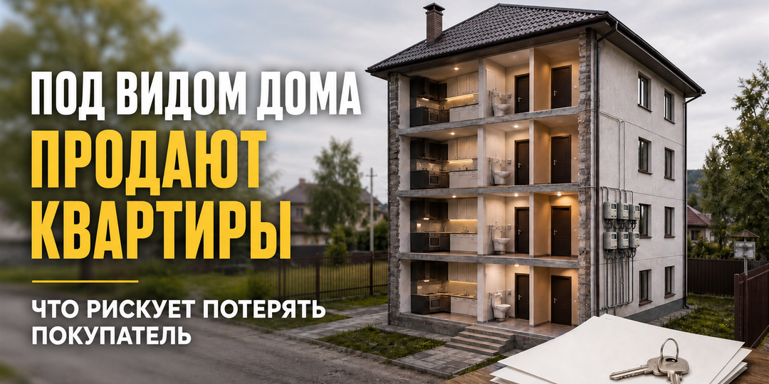 Под видом частного дома продают квартиры: что рискует потерять покупатель