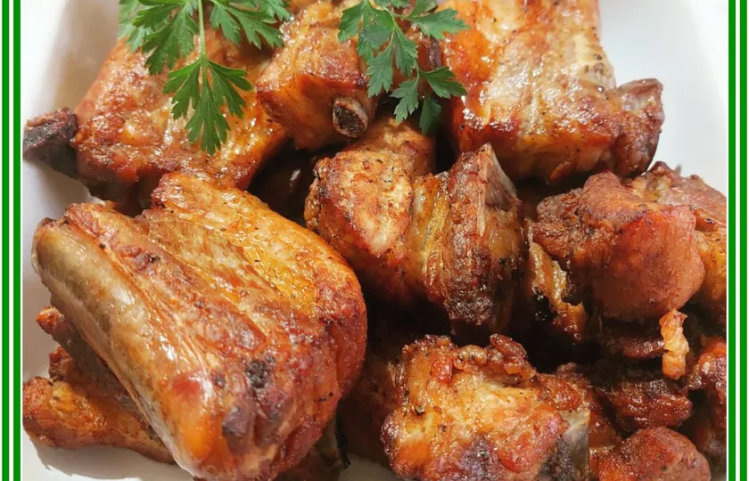 Мясные блюда дома: рулька, грудинка, купаты, сало и рёбрышки