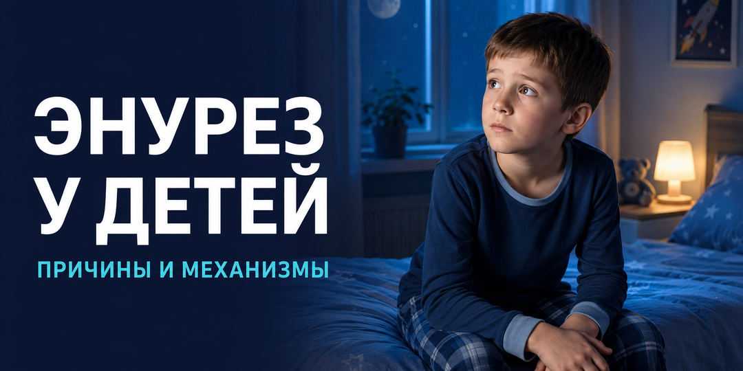 Почему ребёнок мочится ночью?Причины и механизмы энуреза