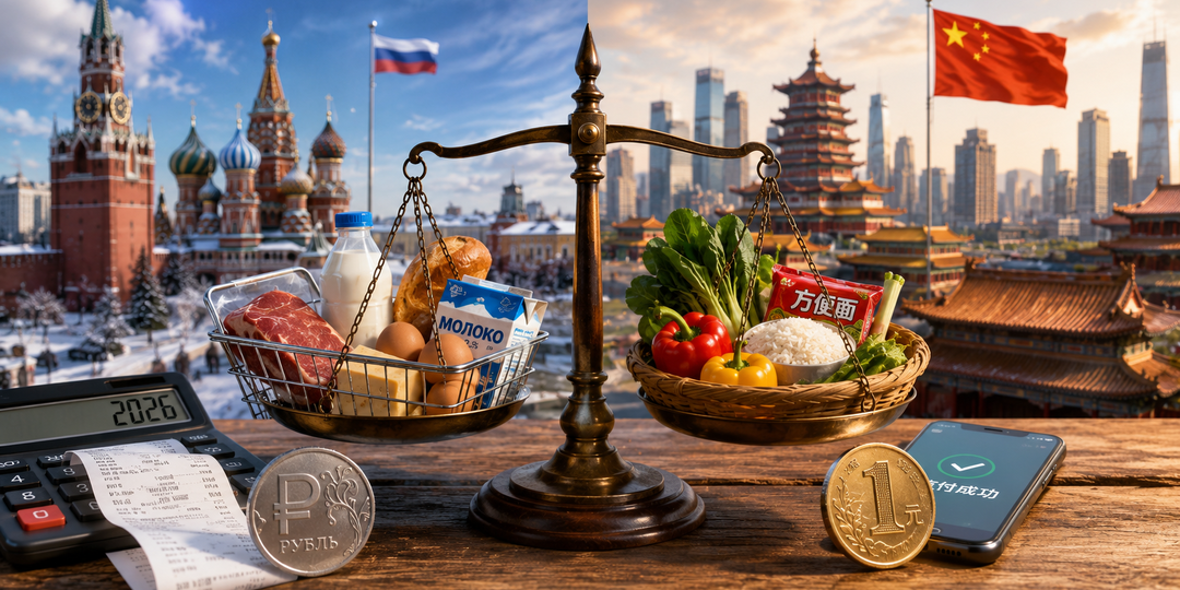 Что в Китае дешевле, чем в России, а что дороже в 2026 году?