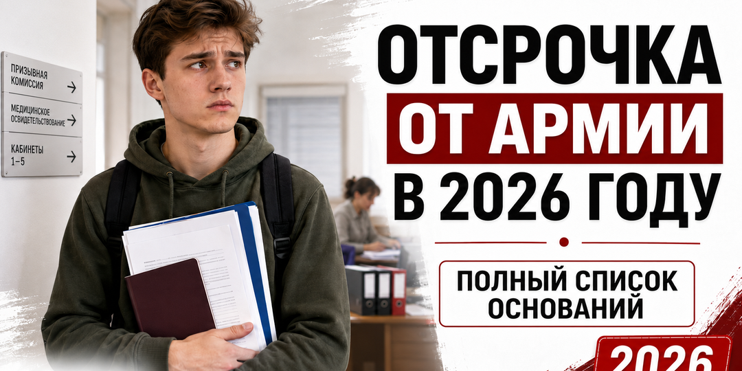 Отсрочка от армии в 2026 году: полный список оснований и как правильно её оформить