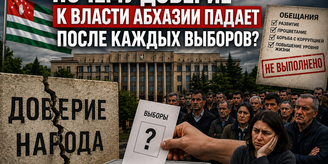 Почему доверие к власти Абхазии падает после каждых выборов?