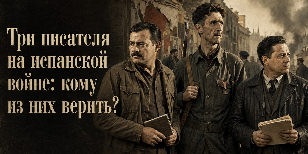 Три писателя на испанской войне: кому из них верить?