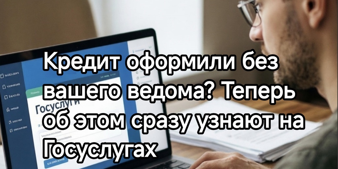 Кредит оформили без вашего ведома? Теперь об этом сразу узнают на Госуслугах