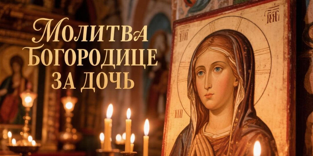 Сильная молитва Богородице за дочь🙏