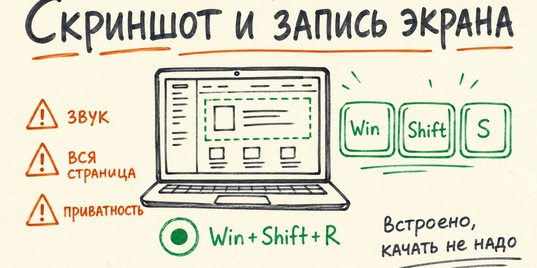 Как сделать скриншот и запись экрана: встроенные способы и 3 подводных камня