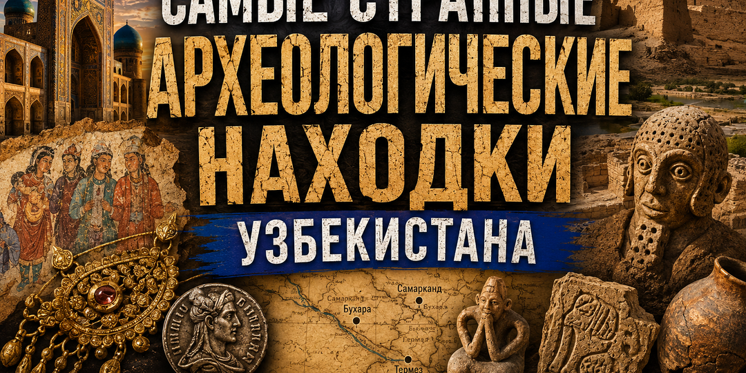 Самые странные археологические находки Узбекистана, которые удивили ученых
