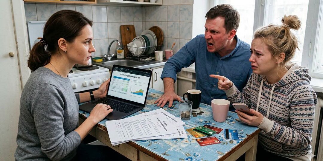 Квартиру перепишу на Мариночку, а ты сама заработаешь, сказала ей мать