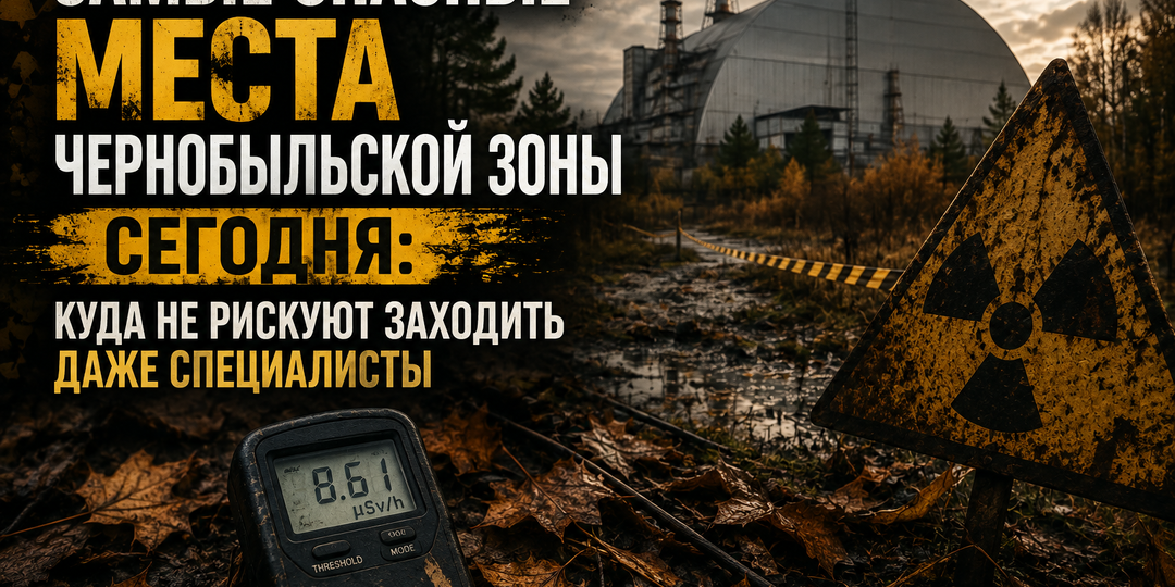 Самые опасные места Чернобыльской зоны сегодня: куда не рискуют заходить даже специалисты