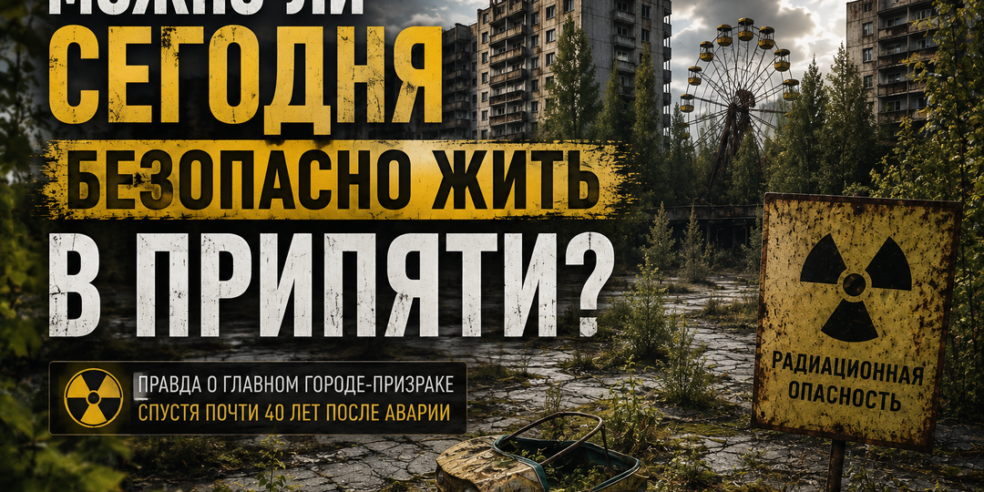Можно ли сегодня безопасно жить в Припяти?