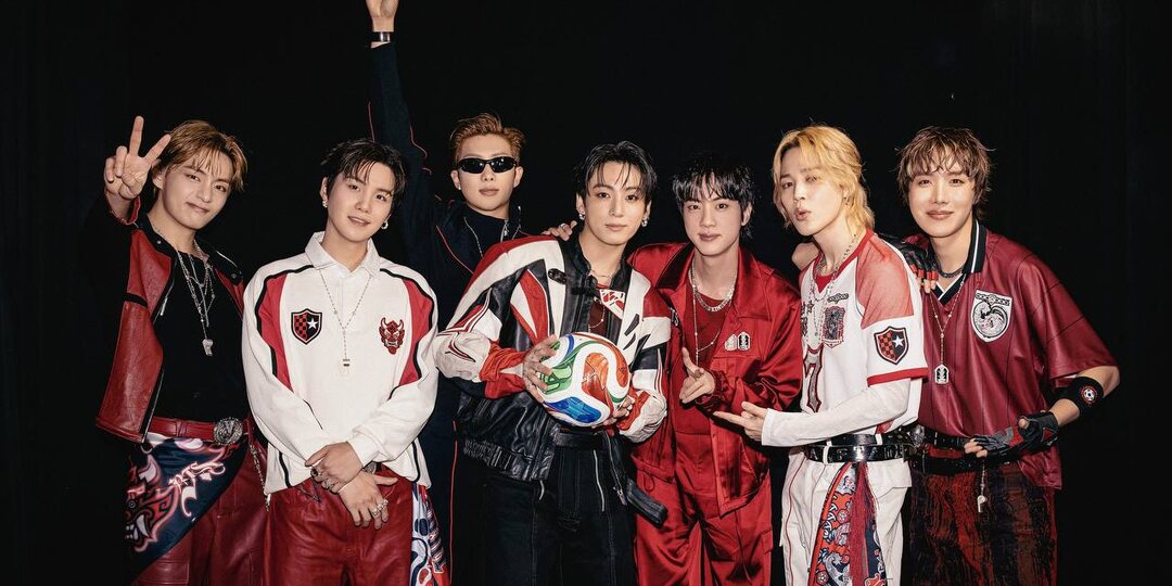 Как BTS готовились к выступлению на Чемпионате мира. Фотогалерея