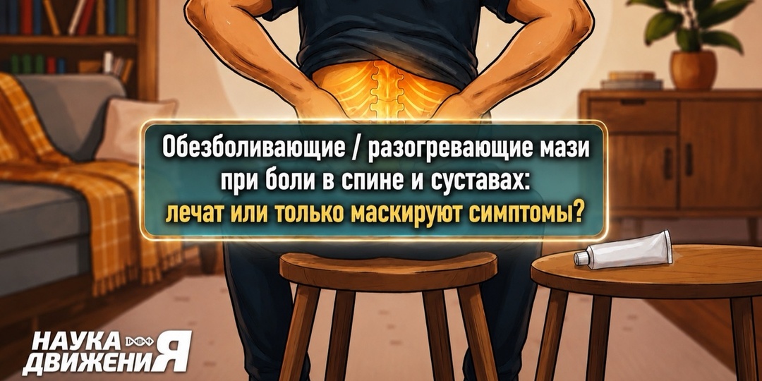 Обезболивающие / разогревающие мази при боли в спине и суставах: лечат или только маскируют симптомы?