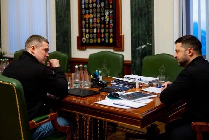 Михаил Фёдоров и Владимир Зеленский. Обложка © Telegram / Zelenskiy / Official