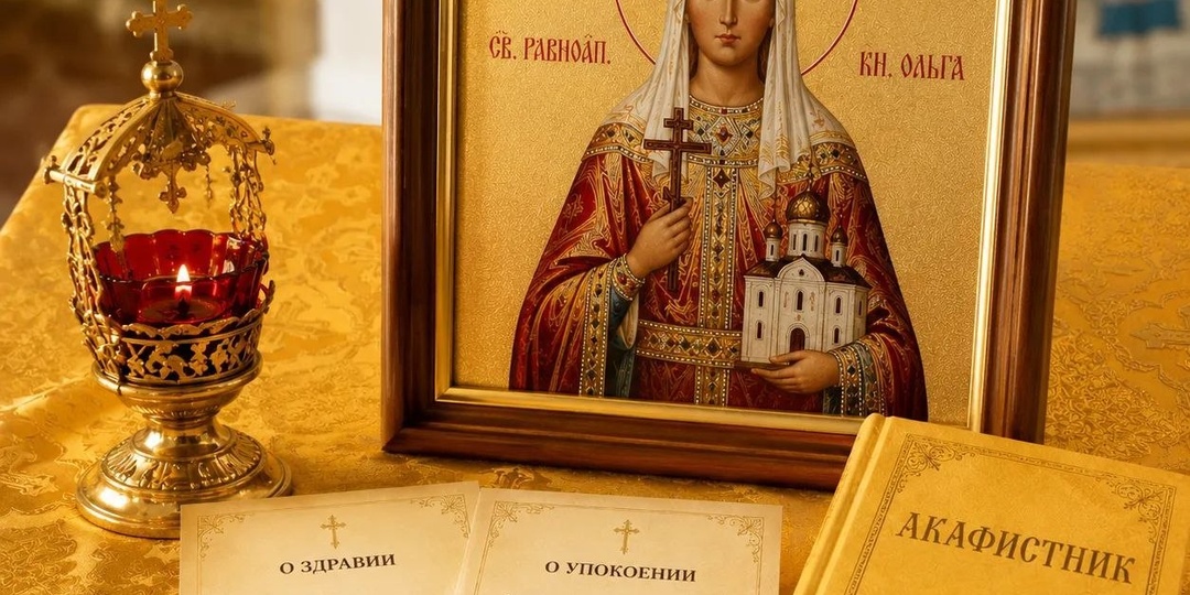 Записки на праздник равноапостольной княгини Ольги