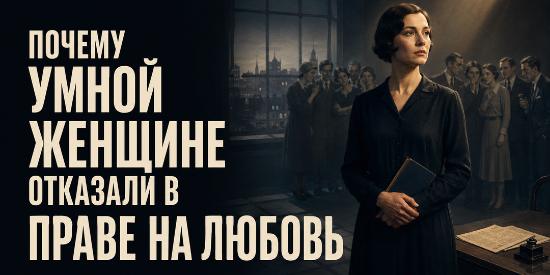 Почему умной женщине отказали в праве на любовь