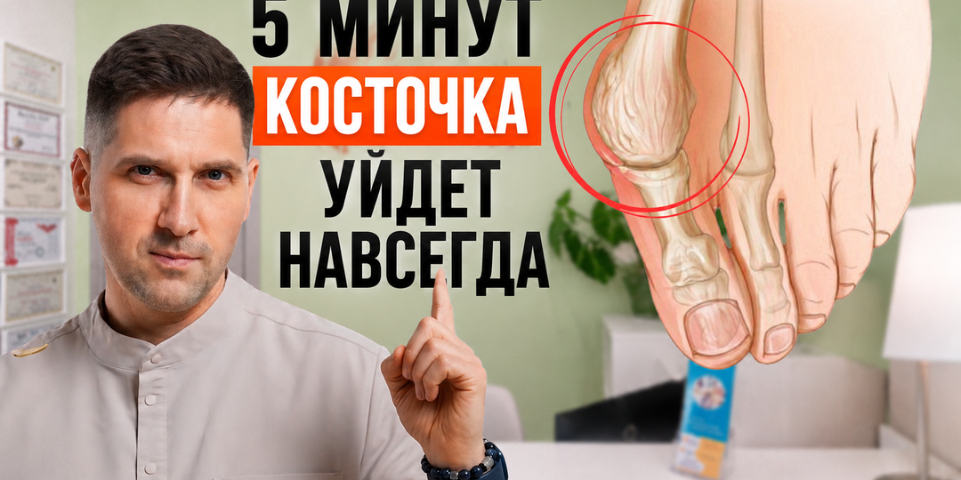 Косточка на большом пальце ноги исчезнет навсегда за 5 минут. Делайте эти 5 упражнений.