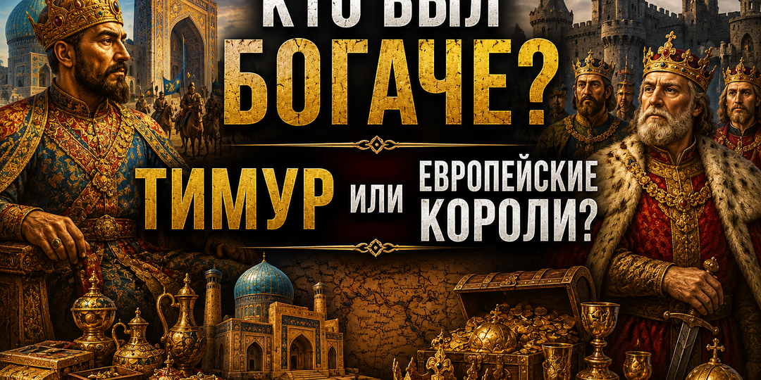 Кто был богаче — Тимур или европейские короли?