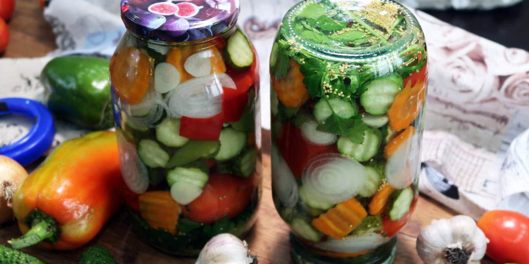 Маринованное овощное ассорти на зиму