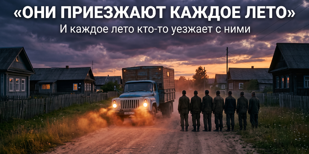 Каждое лето к нам приезжает бригада шабашников. Я узнал, чем на самом деле село с ними РАСПЛАЧИВАЕТСЯ.