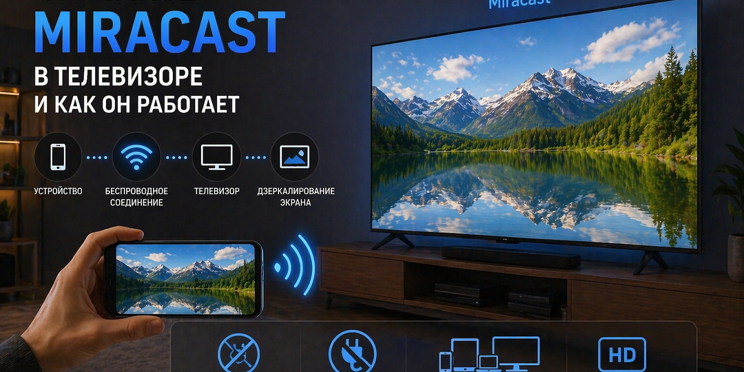 Что такое Miracast в телевизоре и как он работает