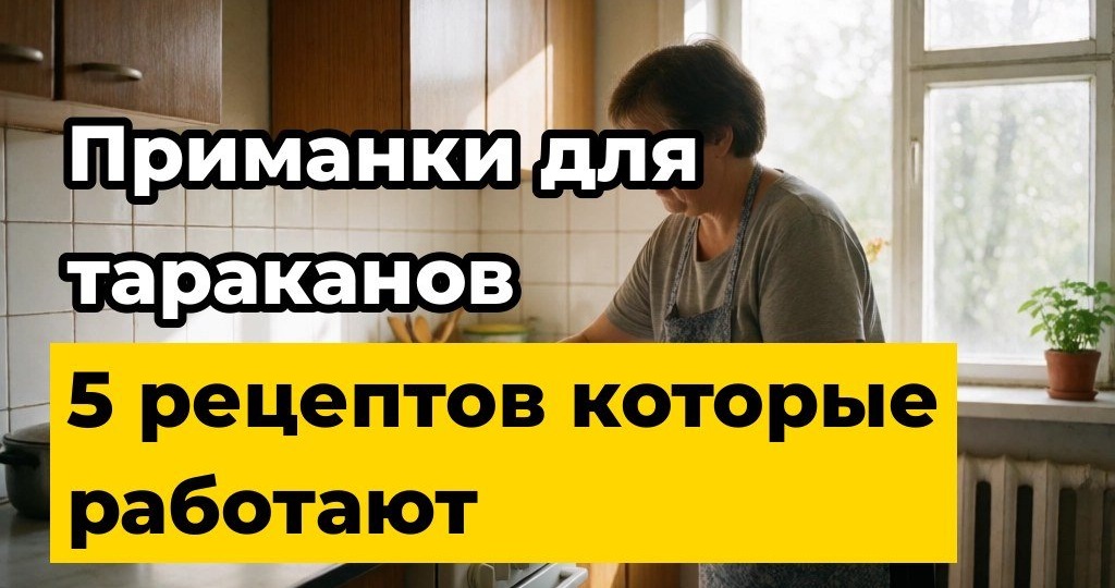 Что положить в ловушку для тараканов: 5 приманок, которые реально работают