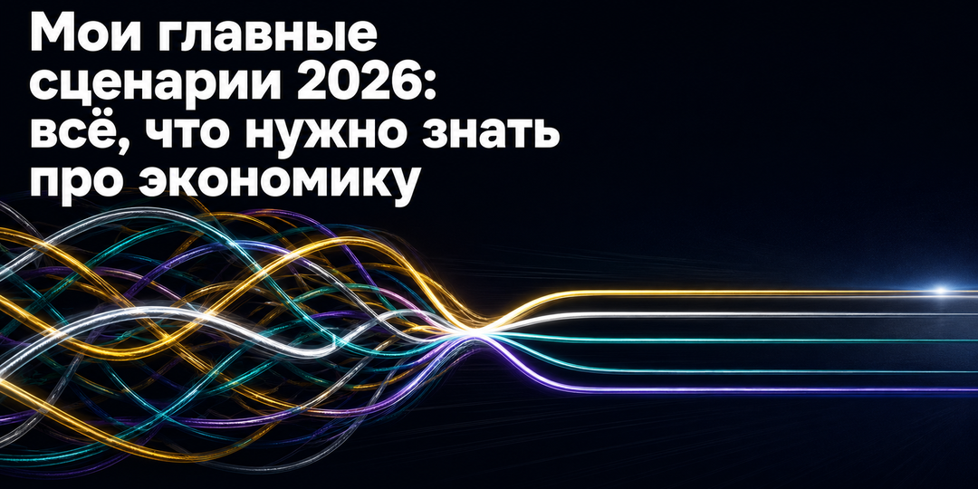 👁️ Мои главные сценарии 2026: ВСЕ, что нужно знать про экономику!