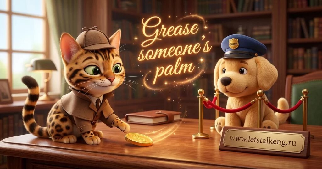 Подмазать ручку: секреты английской идиомы Grease someone’s palm