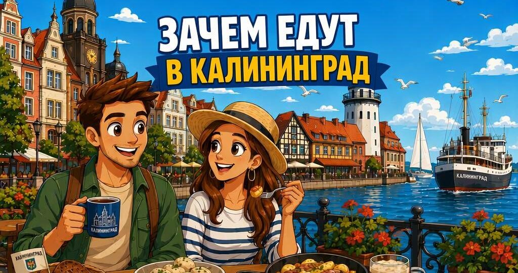 Зачем едут в Калининград: море, архитектура и гастротуризм