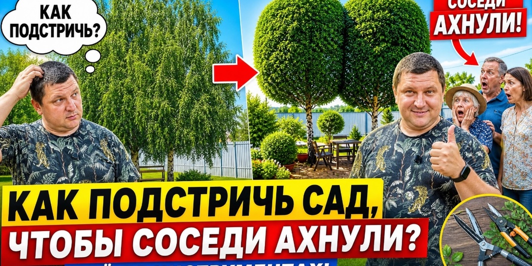 Как подстричь сад так, чтобы соседи ахнули: всё о инструментах, секаторах и выборe кустореза