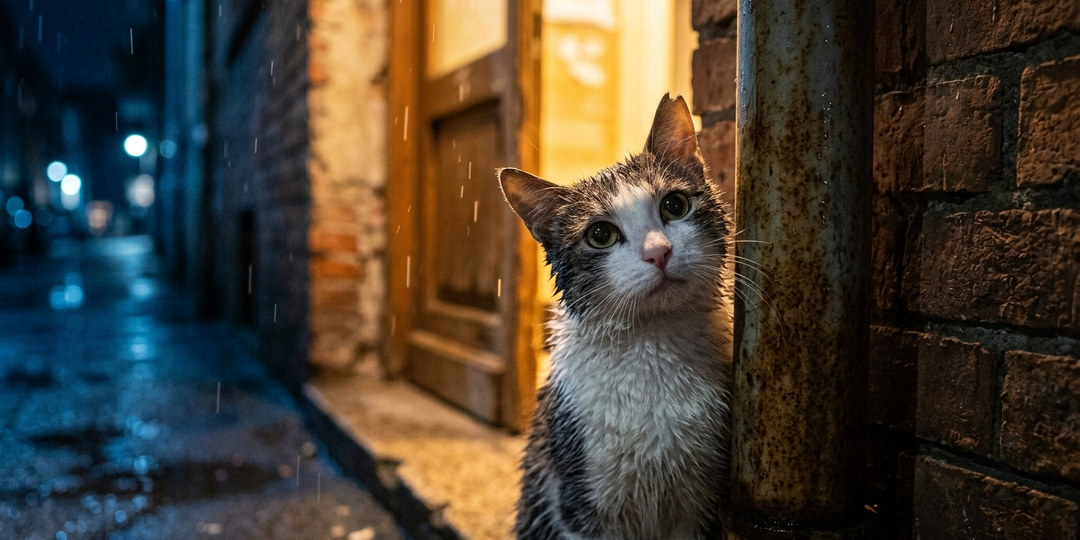 Приютила кошку на месяц