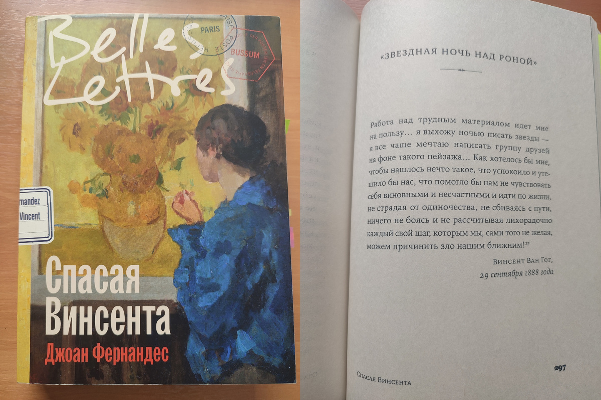 Джоан Фернандес. Спасая Винсента: роман-биография (Бель Летр, 2026), 16+
