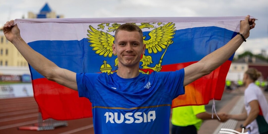 Воронежский легкоатлет Юрий Ожгибесов завоевал серебро чемпионата России в прыжках в длину